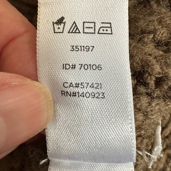 Ann Taylor Loft Diamond Cable Knit Sweater Brown Medium Wool blend Winter Soft - Picture 7 of 14